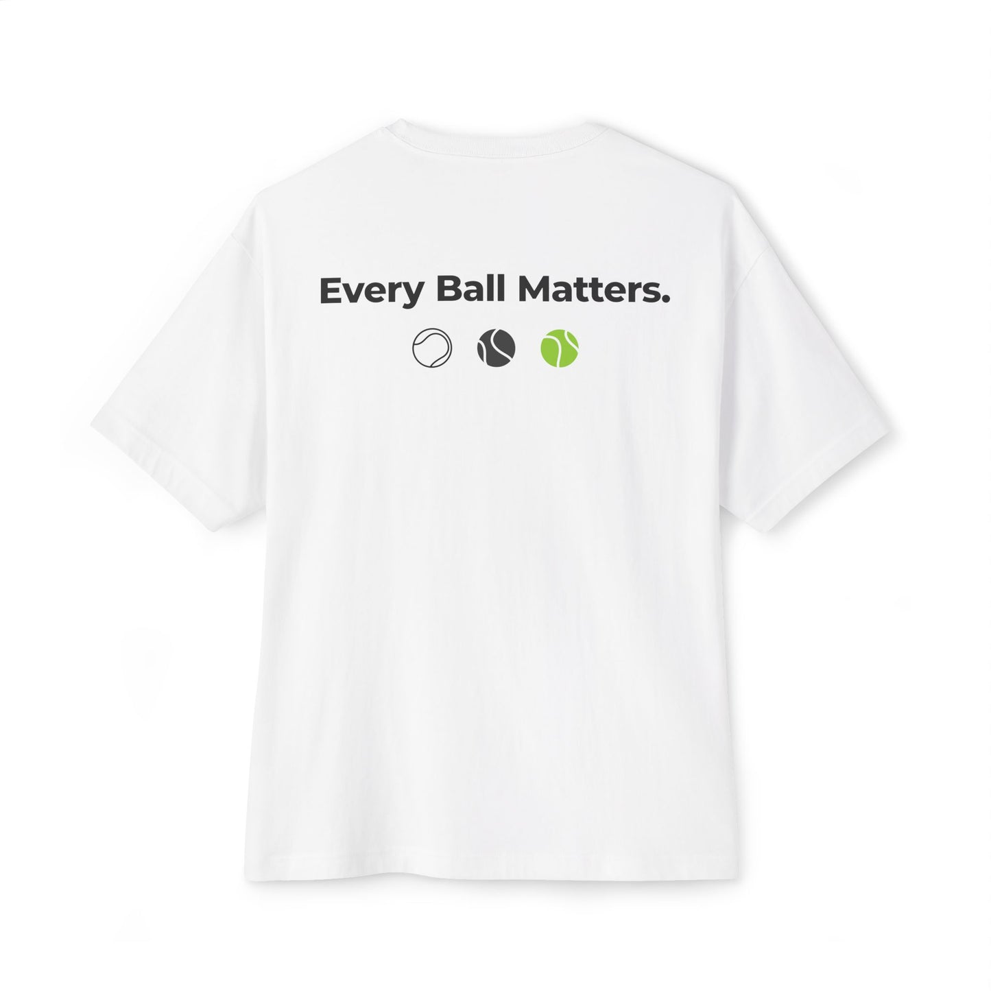 Tennis T-Shirt Process Over Hype | Collection 1: The Process | Growth Mindset Gift