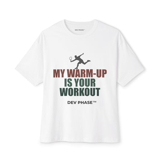 Collection 3 Vintage : Tennis Inside Humor: My Warm-up is Your Workout