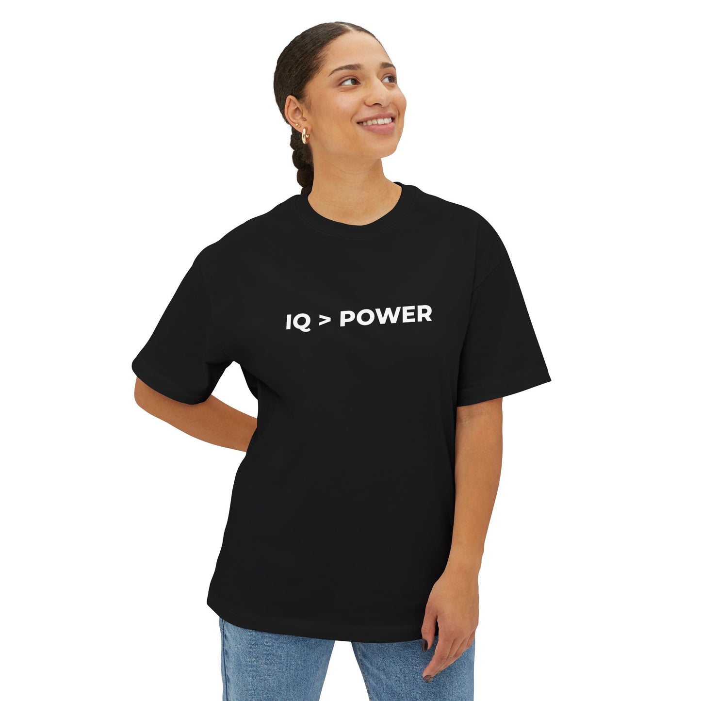 Coach Mode - Minimal Tennis T-shirt for Coaches: IQ > Power - Dev Phase