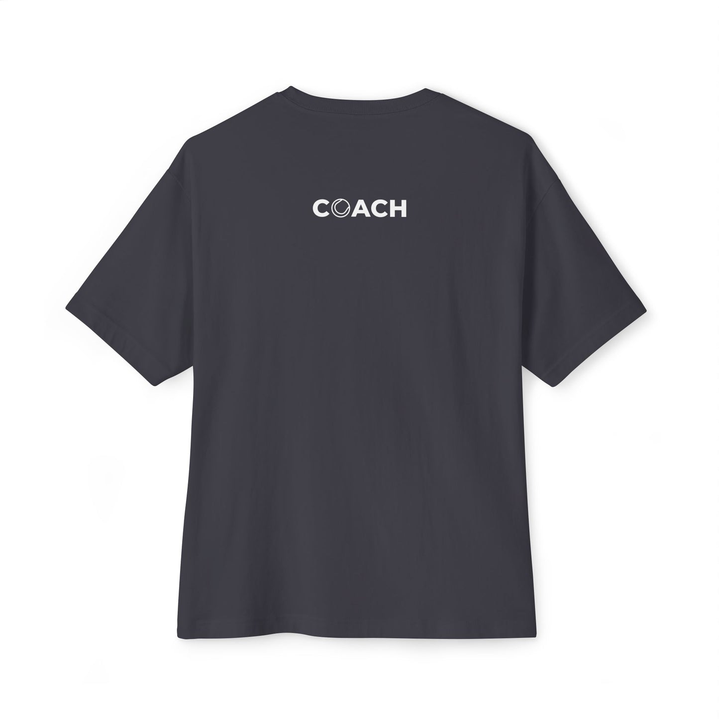 Coach Mode - Minimal Tennis T-shirt for Coaches: IQ > Power - Dev Phase