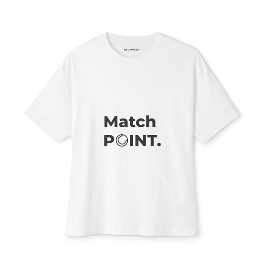 Tennis T-Shirt Match Point | Collection 2: Pressure | Competitive Tennis Gift